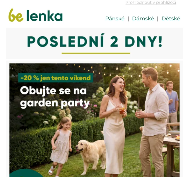 Be Lenka: barefoot boty se slevou 20 % – květen 2026