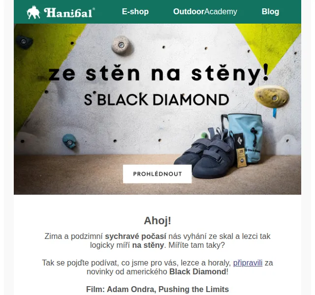 Hanibal: Black Diamond novinky na stěnu – červen 2026 | Nuslet.cz