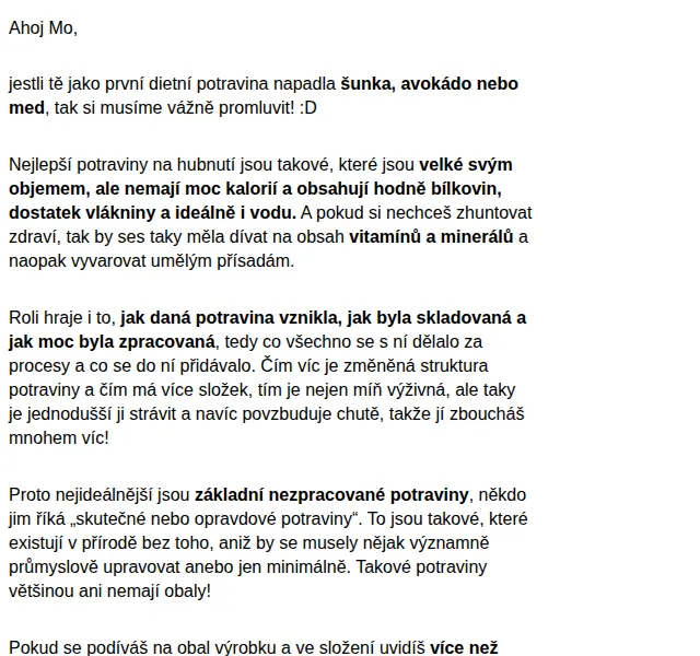 BAJOLA ✌ Fit bez diet: nejlepší potraviny na hubnutí – červen 2026 | Nuslet.cz
