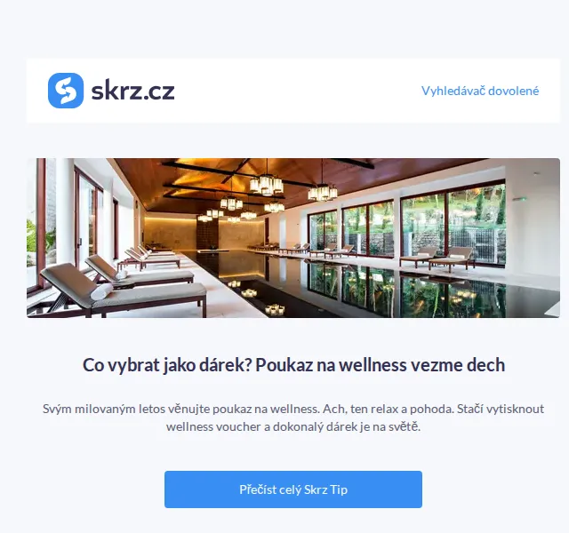 Vánoce na Skrz: wellness sleva až 77 % – červen 2026 | Nuslet.cz