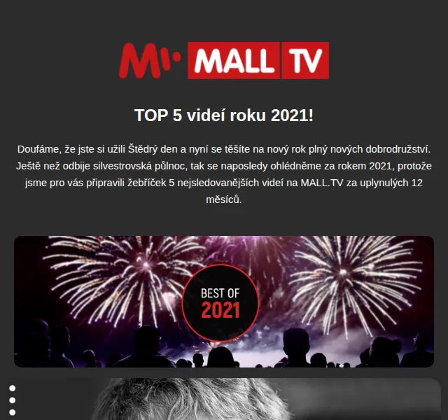 MALL TV: Nejsledovanější videa roku 2021 – červen 2026 | Nuslet.cz