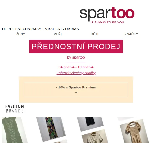 Spartoo: Fashion brands G-Star Raw, Timberland, Selected až -50% – červenec 2026 | Nuslet.cz
