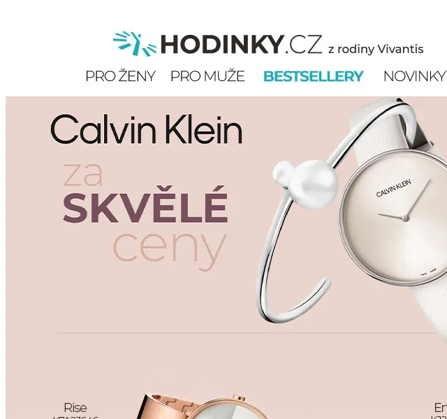 Hodinky.cz: Calvin Klein letní výprodej – červen 2026 | Nuslet.cz