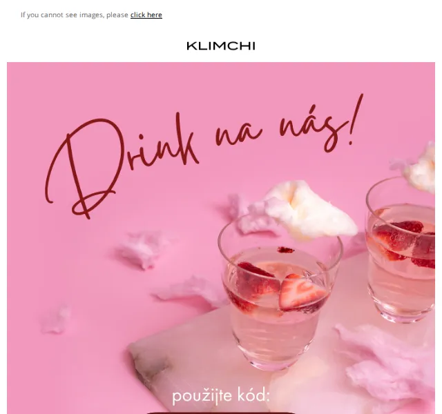 KLIMCHI: Lektvar lásky sleva 200 Kč na drink – únor 2026 | Nuslet.cz