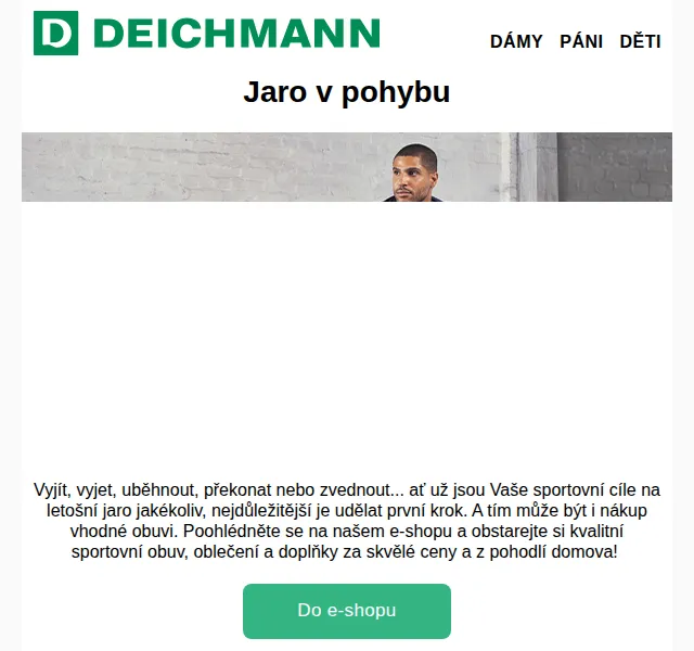 DEICHMANN: Jaro v pohybu – sportovní obuv a doplňky – červen 2026 | Nuslet.cz
