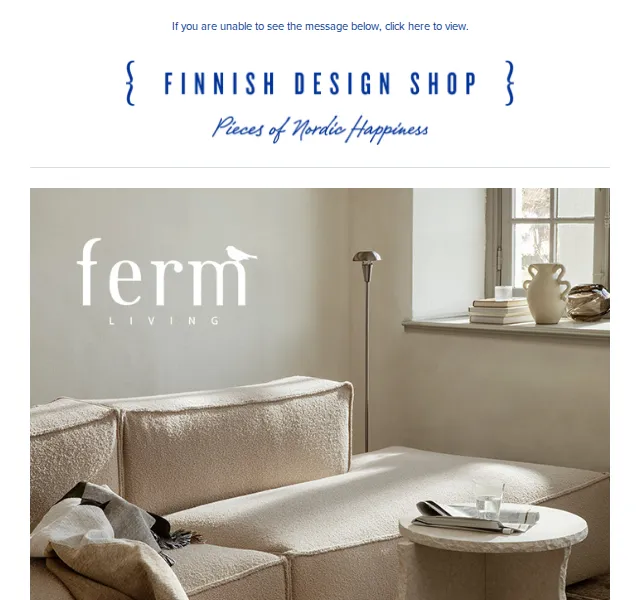 Finnish Design Shop: Ferm Living sleva až 40 % – červen 2026 | Nuslet.cz