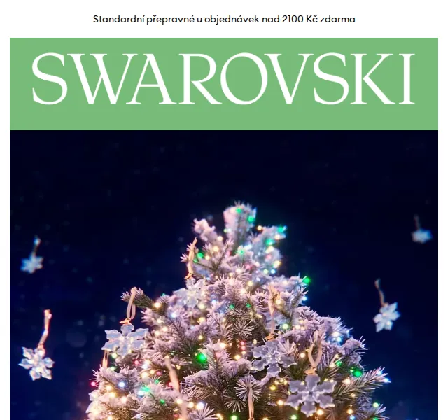 Swarovski: Vánoční dárková karta – prosinec 2022 | Nuslet.cz