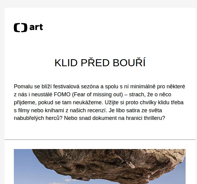 Web ČT art: Filmy, knihy a dokumenty z recenzí – červen 2026 | Nuslet.cz