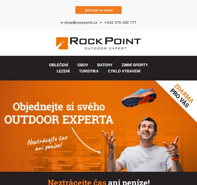 Rock Point: Schůzka s Outdoor Expertem zdarma – červenec 2026 | Nuslet.cz