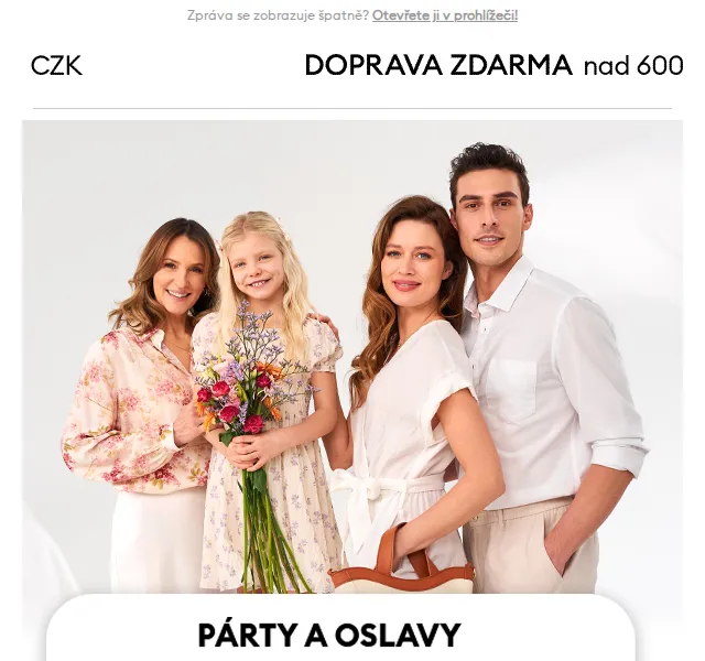 Sinsay: Párty a oslavy – perfektní outfit – červen 2026 | Nuslet.cz