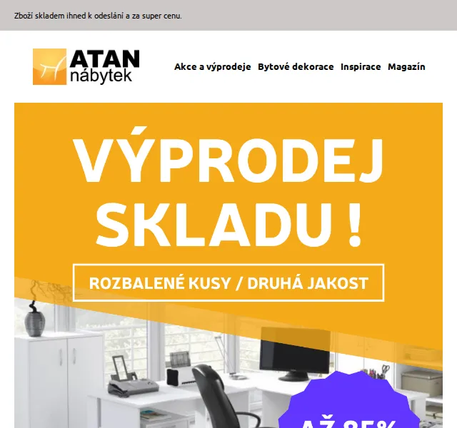 ATAN nábytek: Stolek Mariffa od 496 Kč – červen 2026 | Nuslet.cz
