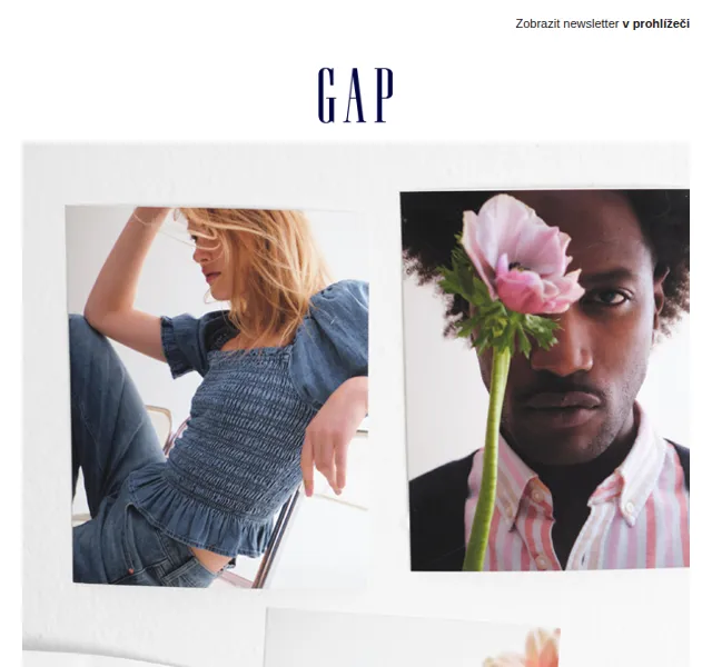 GAPstore.cz: Sleva 15 % na jarní novinky – červen 2026 | Nuslet.cz
