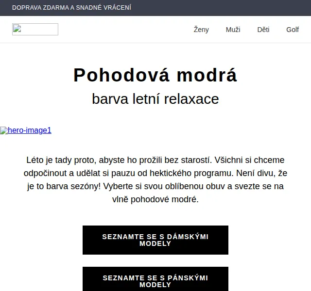 ECCO: Nová kolekce Pohodová modrá – červen 2026 | Nuslet.cz