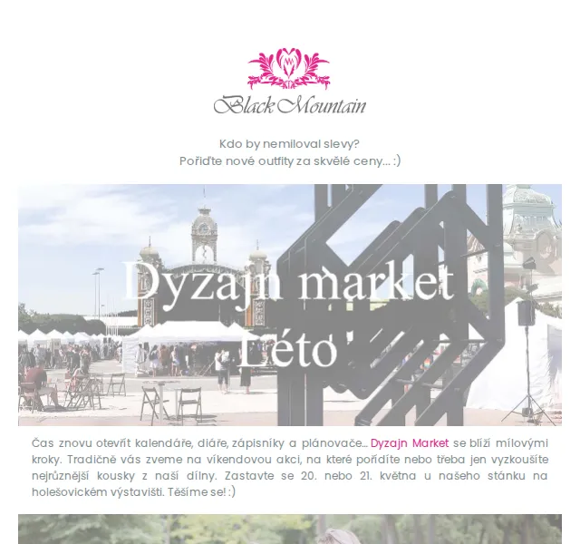 Black Mountain: Dyzajn market a slevy – červen 2026 | Nuslet.cz