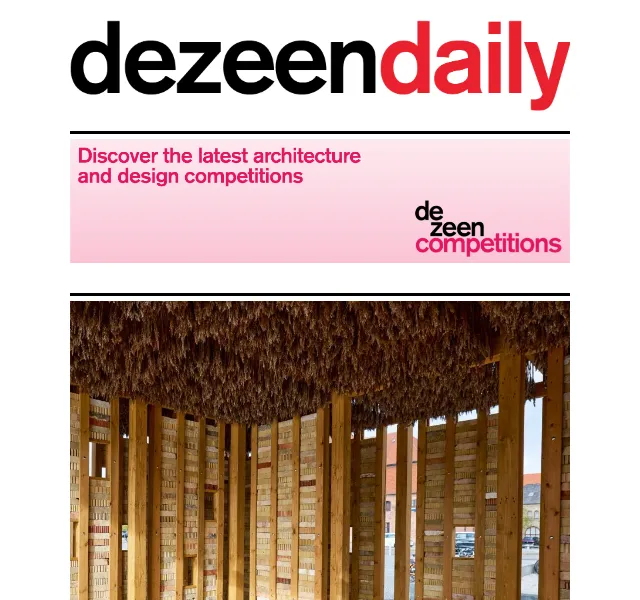 Dezeen Daily: nový newsletter – červenec 2026 | Nuslet.cz