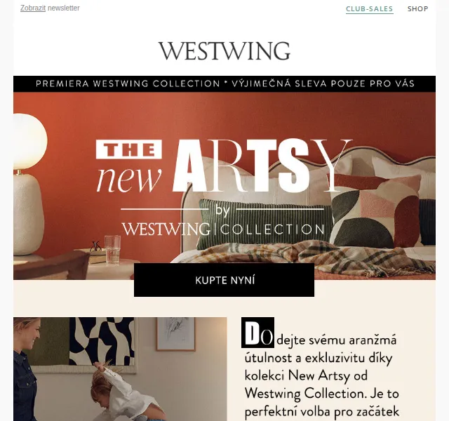 Westwing: New Artsy kapsulová kolekce – červen 2026 | Nuslet.cz