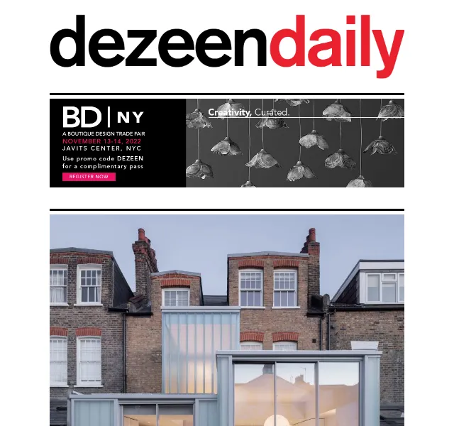 Dezeen Daily: Designové novinky – červen 2026 | Nuslet.cz