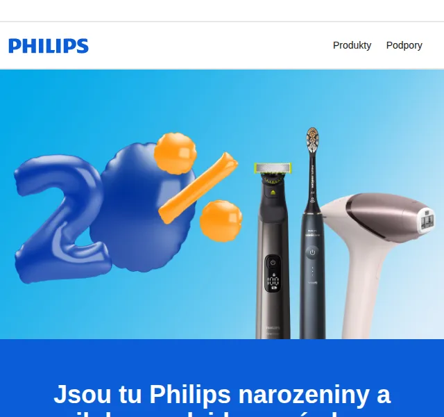 Philips: 20% sleva na osobní péči a domácnost – červen 2026 | Nuslet.cz