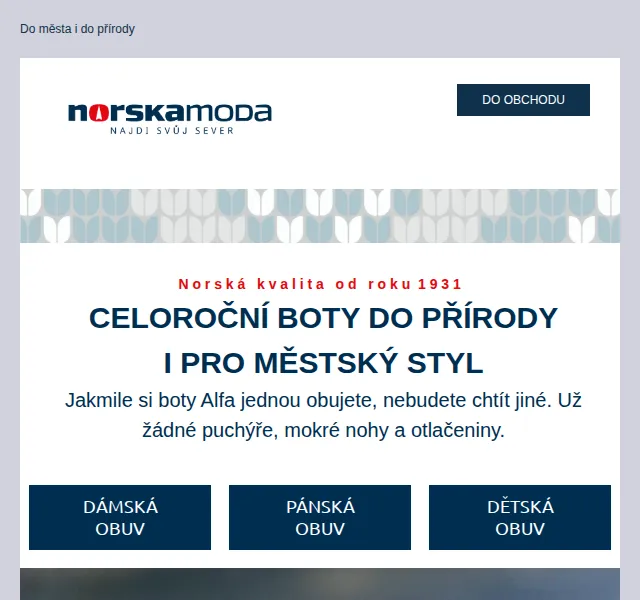 Norskamoda.cz: Celoroční boty Alfa do každého počasí – červen 2026 | Nuslet.cz