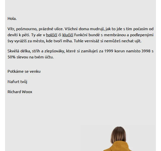 Richard Woox: Funkční bunda s membránou za 1999 Kč – červen 2026 | Nuslet.cz