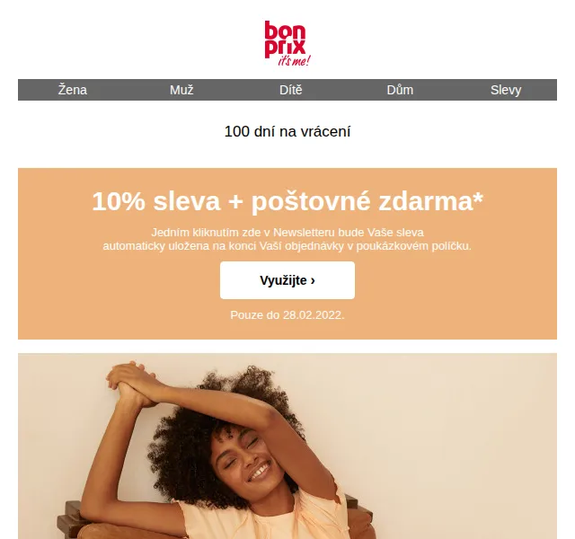 Bonprix: 10% sleva a poštovné zdarma na džíny – červen 2026 | Nuslet.cz