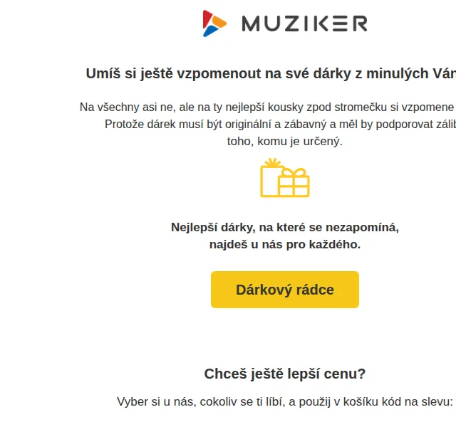 Muziker: Dárkový rádce – červenec 2026 | Nuslet.cz