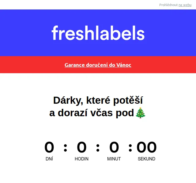 Freshlabels: 8 nejoblíbenějších dárků – slevy až 25 % – červenec 2026 | Nuslet.cz