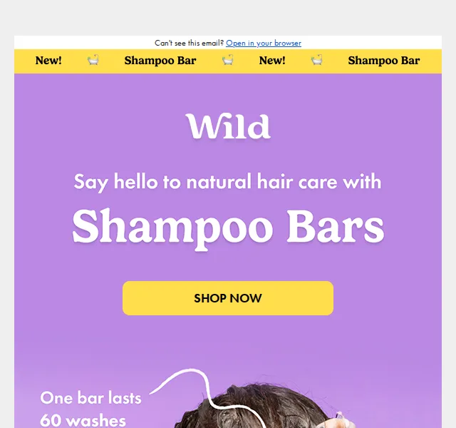 Wild: Coconut & Vanilla Shampoo Bar – červen 2026 | Nuslet.cz