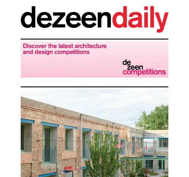 Dezeen Daily: architektura a design – červenec 2026 | Nuslet.cz