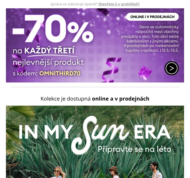 Sinsay: Plavky od 89 Kč – květen 2026 | Nuslet.cz