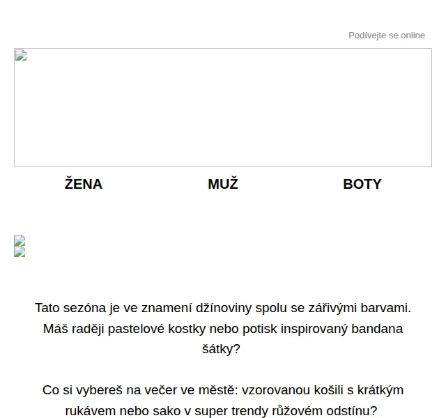 Cropp: Nová kolekce jaro 2026 – červen 2026 | Nuslet.cz