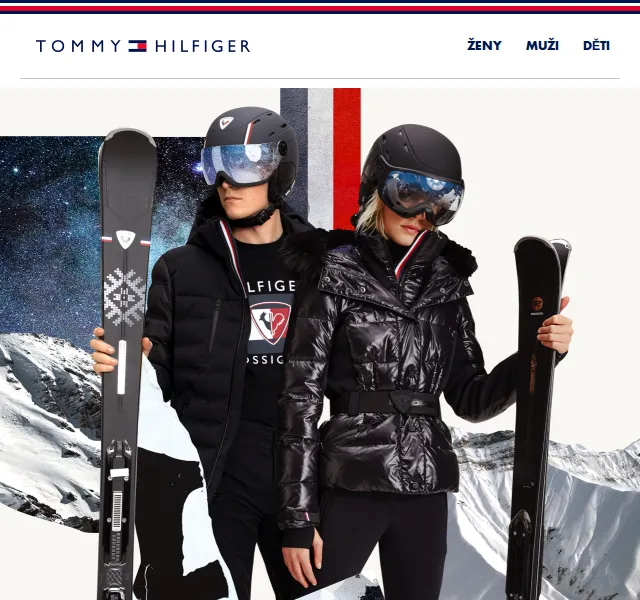 Tommy Hilfiger x Rossignol: prémiová lyžařská kolekce – červen 2026 | Nuslet.cz