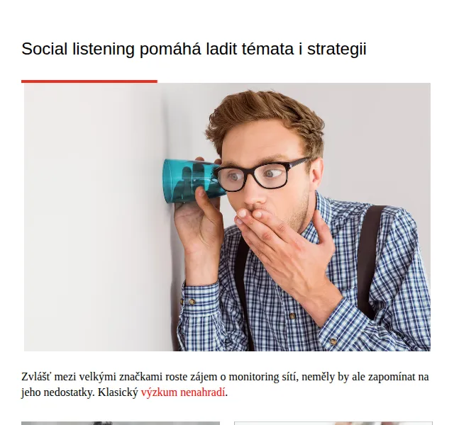 Marketing & Media: novinky o social listeningu, AR brýlích a inovacích – červen 2026 | Nuslet.cz