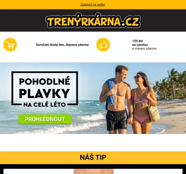 Trenýrkárna.cz: Plavky až -83 % – květen 2026 | Nuslet.cz