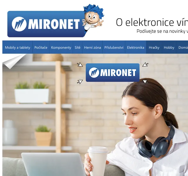 Mironet: Nadupané notebooky (HP, Asus, Apple, Dell) – srpen 2026 | Nuslet.cz