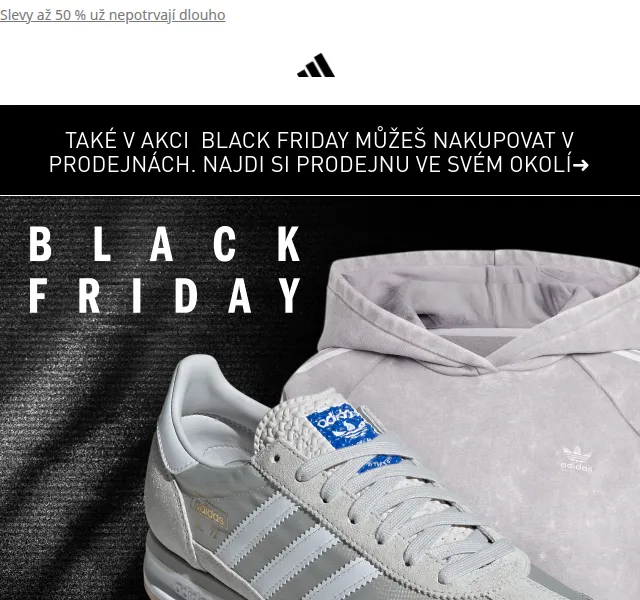 Adidas: Slevy až 50 % na tenisky a funkční oblečení – červen 2026 | Nuslet.cz