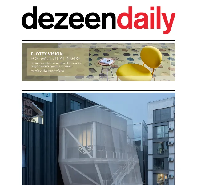 Dezeen Daily: architektura a design – červenec 2026 | Nuslet.cz