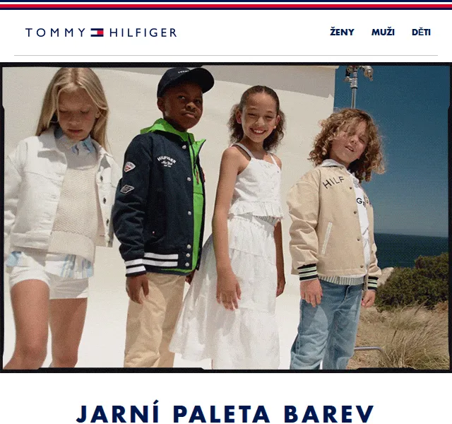 Tommy Hilfiger: Dětská jarní kolekce – červenec 2026 | Nuslet.cz