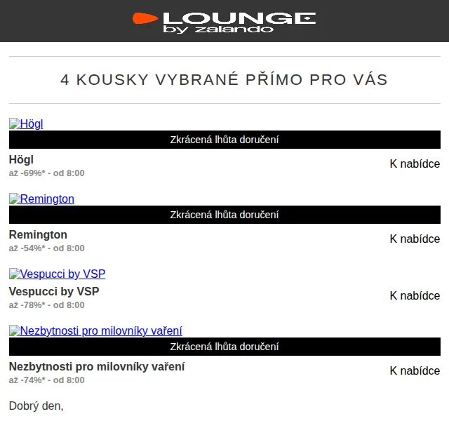 Lounge by Zalando: Högl, s.Oliver, Vespucci slevy – červen 2026 | Nuslet.cz