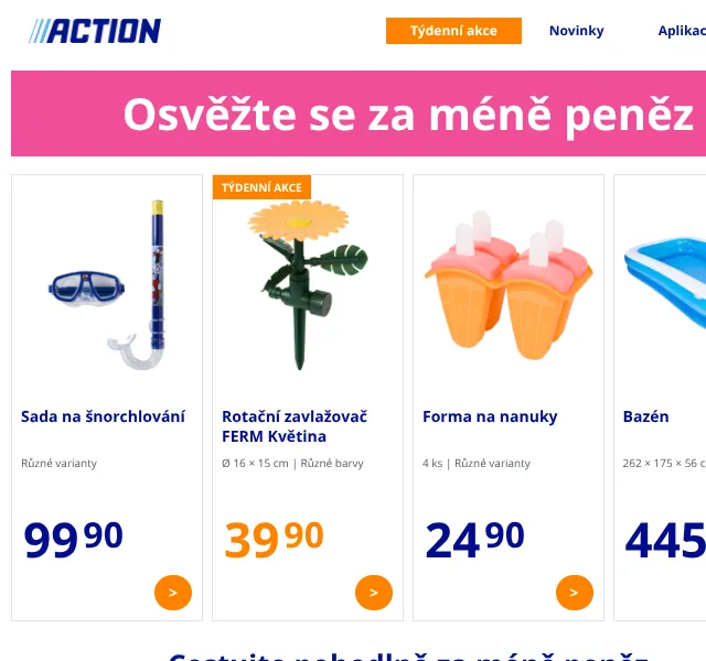 Action: Letní vybavení a ochrana před hmyzem – Červenec 2026 | Nuslet.cz