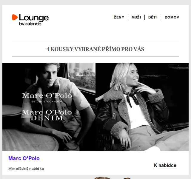 Lounge by Zalando: Marc O'Polo, Puma & C&A až -75 % | Duben 2026