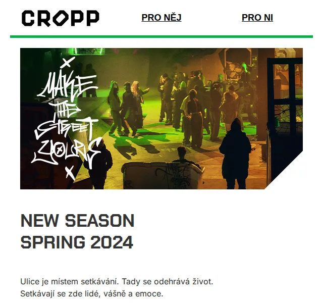 Cropp: Nová kolekce MAKE THE STREET YOURS – červenec 2026 | Nuslet.cz