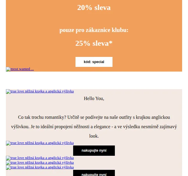 orsay slevy: až 25% na vše včetně krajky – červen 2026 | Nuslet.cz