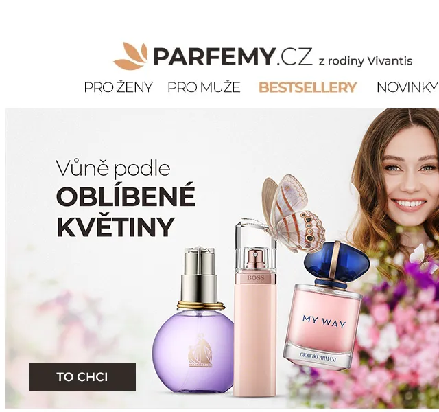 Parfemy.cz: Vůně podle oblíbené květiny – červen 2026 | Nuslet.cz