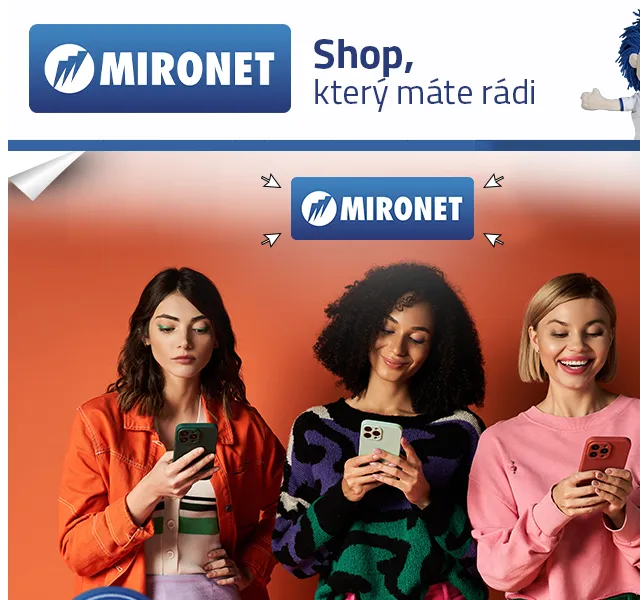 Mironet: iPhony a příslušenství – Akční nabídka červen 2026 | Nuslet.cz
