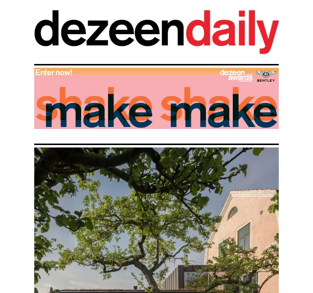 Dezeen Daily: Architektura a design plné inspirace – červen 2026 | Nuslet.cz