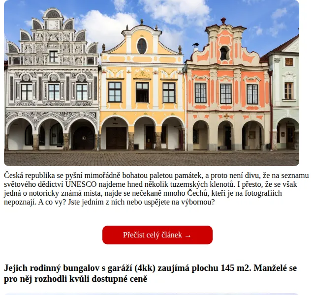 Dřevostavitel: Tipy na domy a kviz o UNESCO – červen 2026 | Nuslet.cz