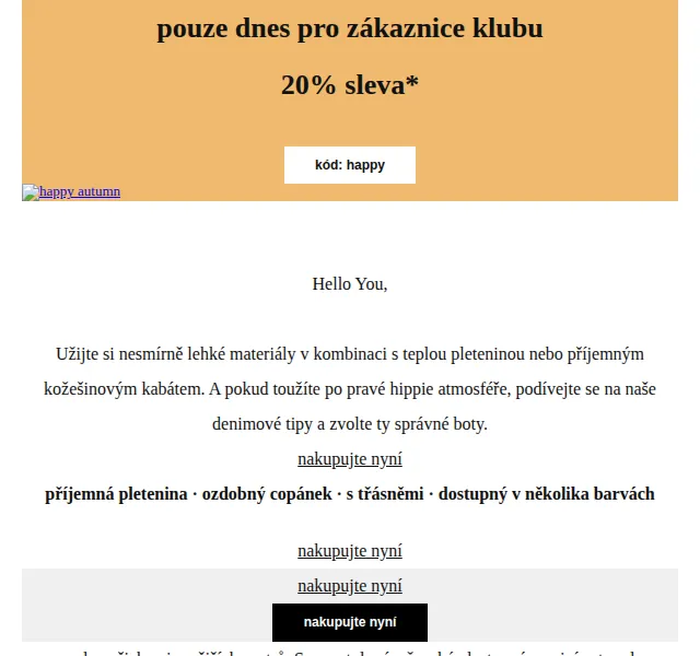 Orsay: 20% sleva na boho kolekci – červen 2026 | Nuslet.cz