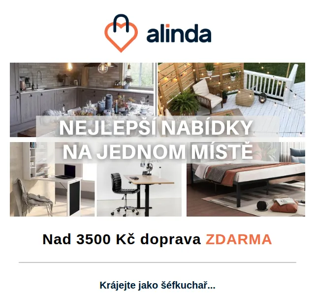 Alinda.cz: Kráječ zeleniny 5 v 1 od 339 Kč – červen 2026 | Nuslet.cz