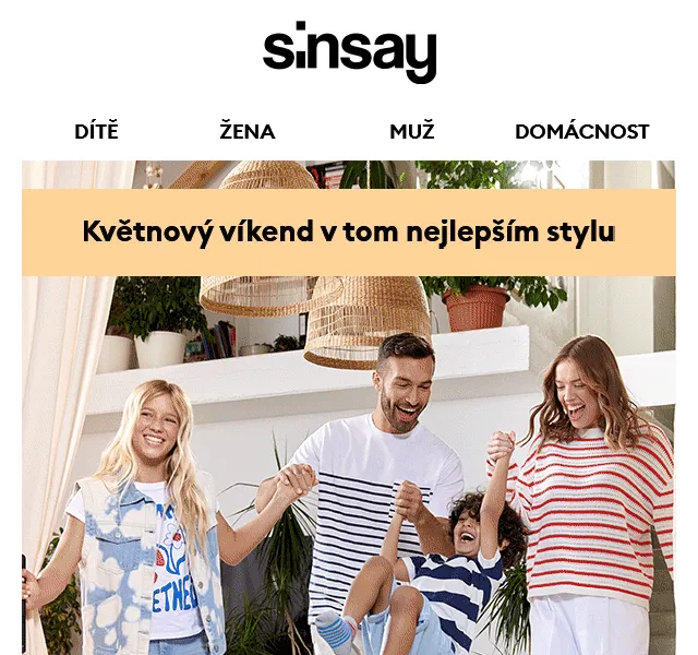 Sinsay: Letní kolekce pro celou rodinu – červen 2026 | Nuslet.cz